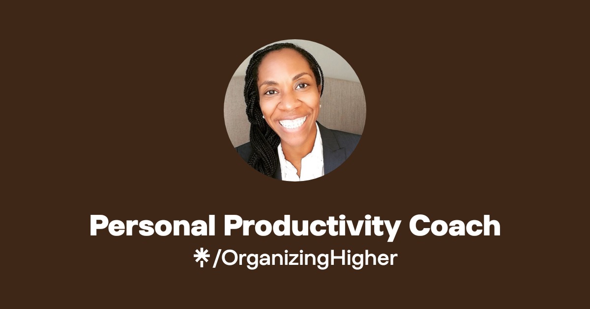 Personal Productivity Coach | Linktree