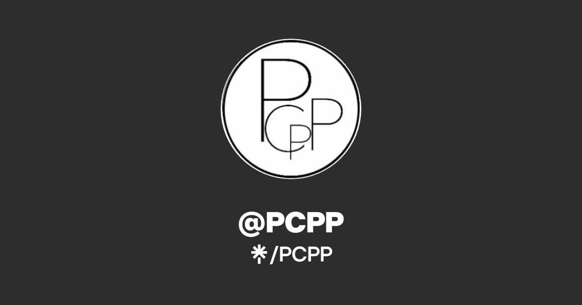 Pcpp Logo @PCPP | Linktree