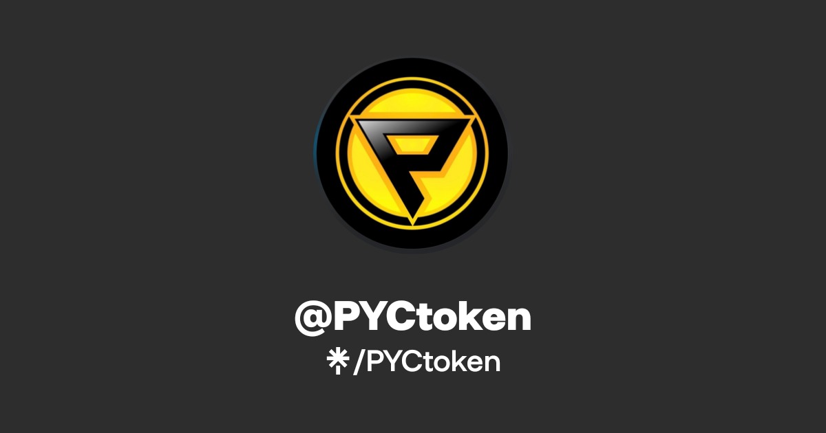 PYCtoken Official: Instagram, X | Linktree