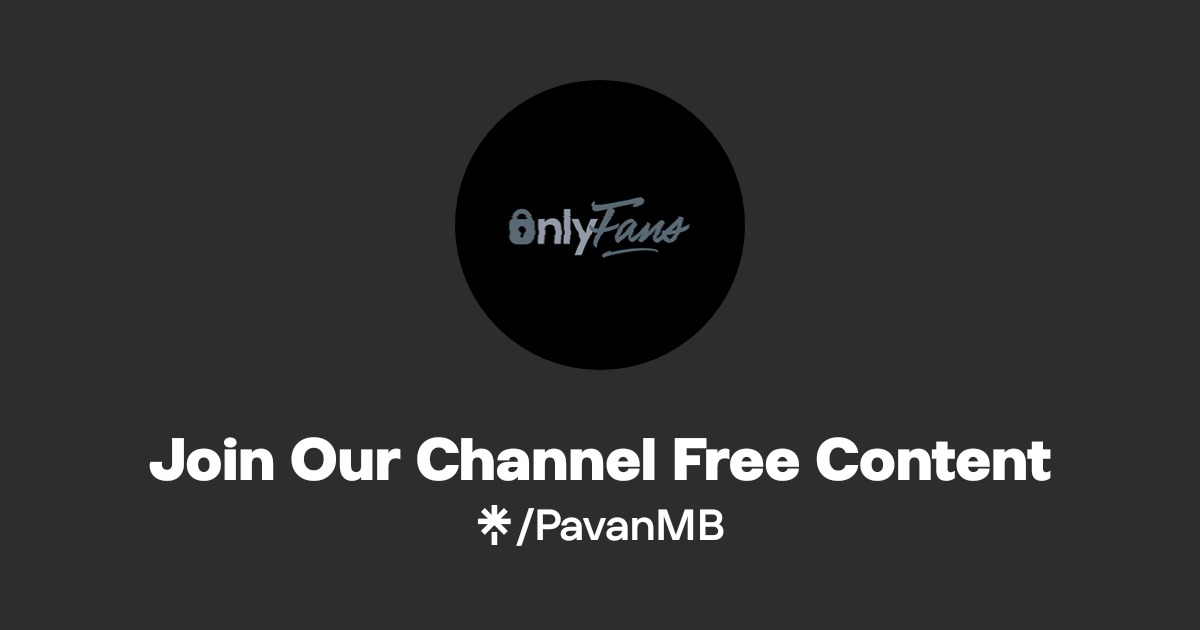 Join Our Channel Free Content | Linktree