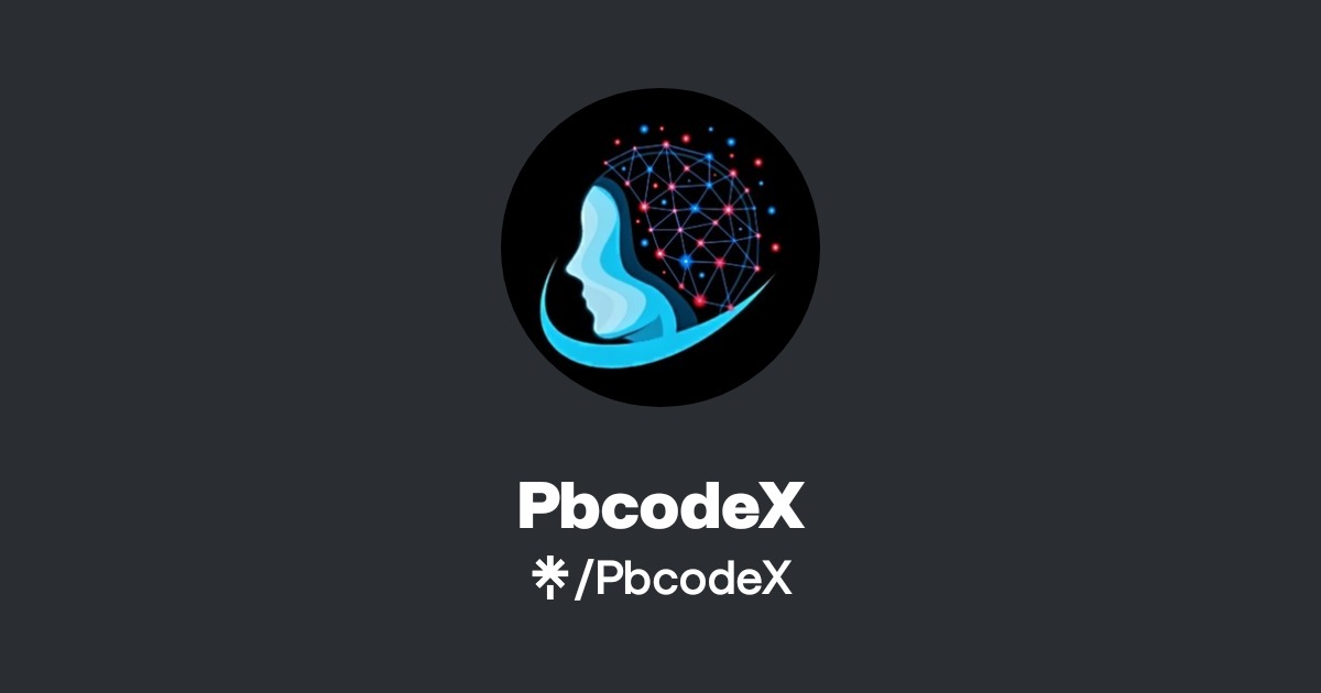 PbcodeX | Instagram | Linktree