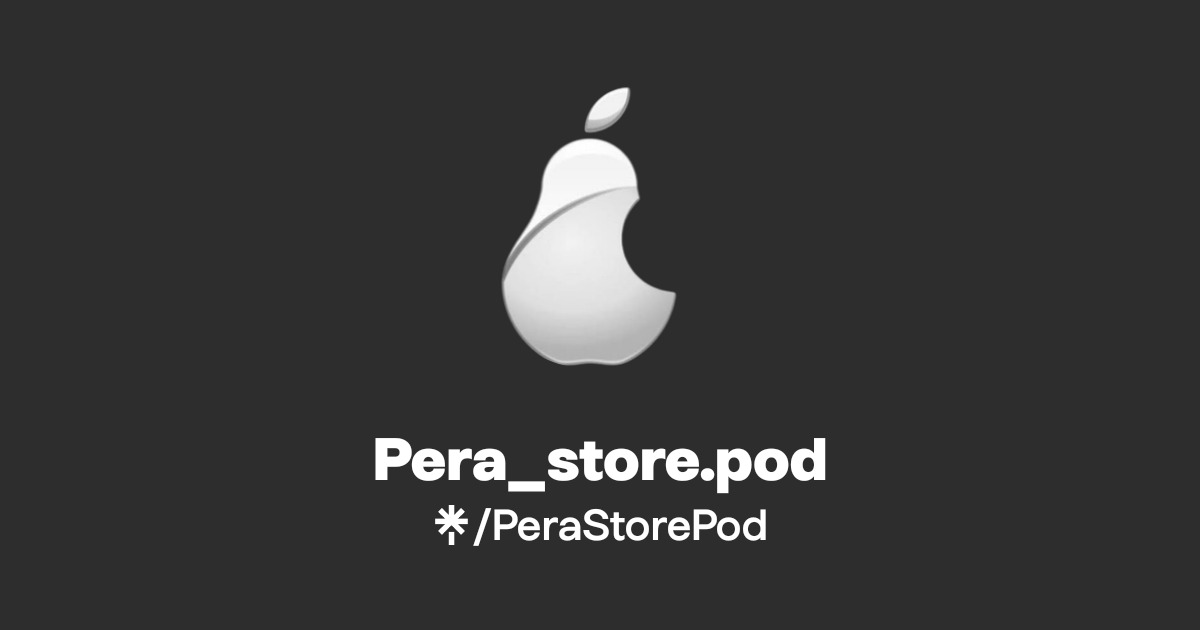 Pera Pod Pera_store.pod | Instagram | Linktree