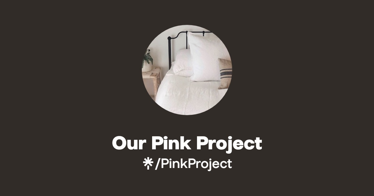 Our Pink Project | Linktree