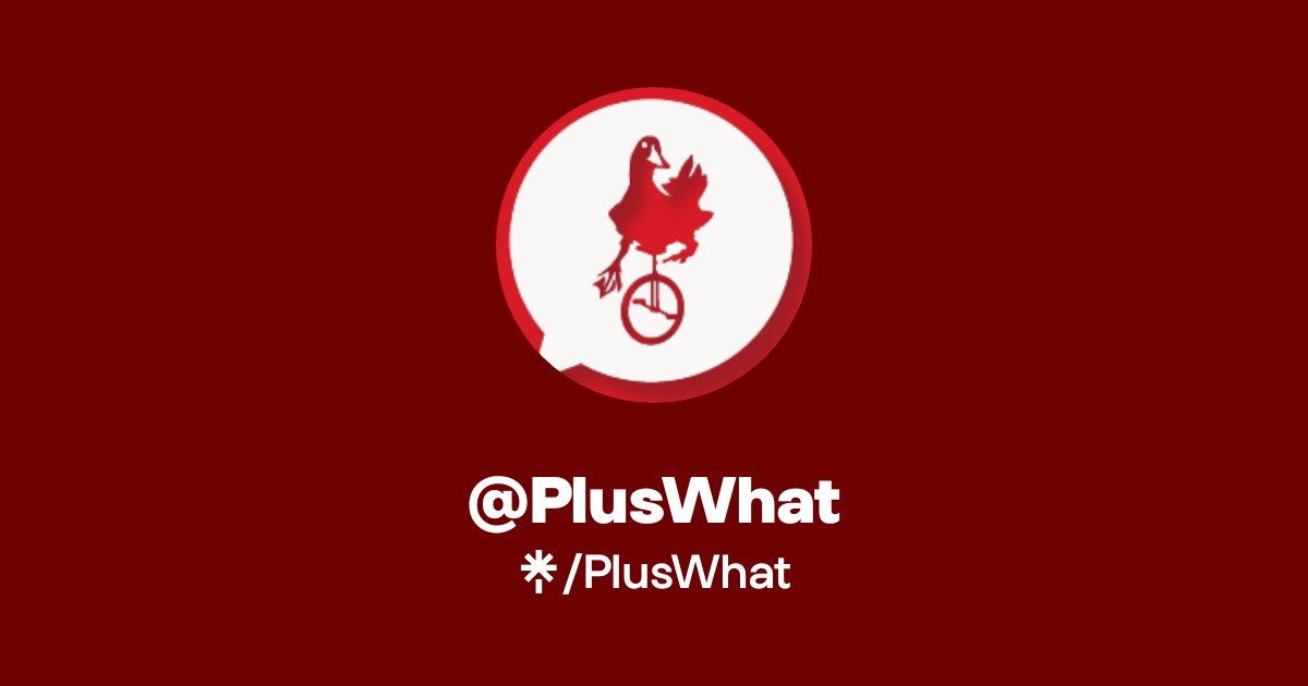 PlusWhat | Instagram, Facebook, TikTok | Linktree