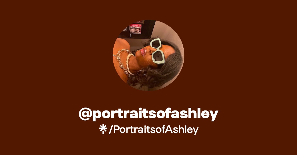 @portraitsofashley | Facebook | Linktree