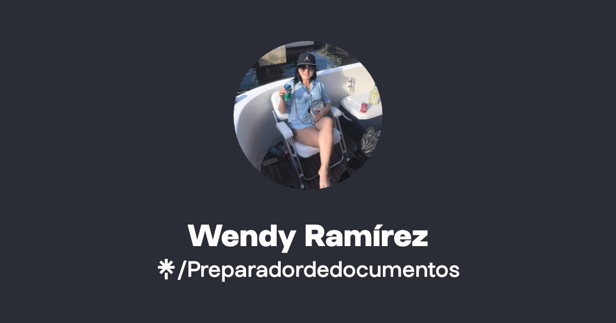 Wendy Ramírez | Instagram | Linktree