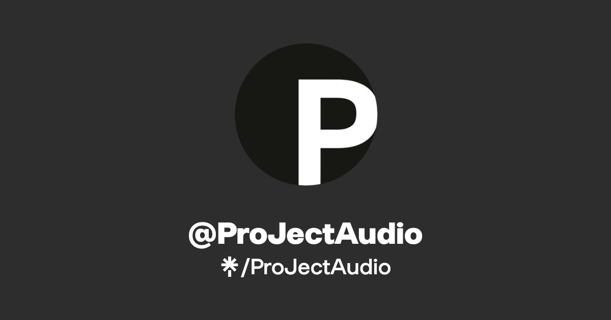 Project Audio Stream @ProJectAudio | Linktree