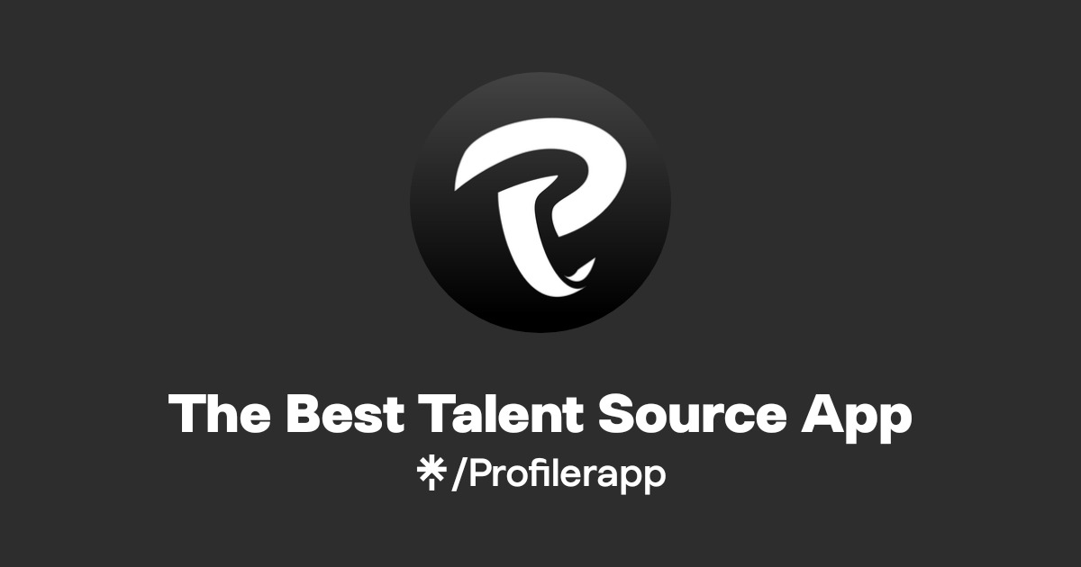 The Best Talent Source App | Instagram, Facebook | Linktree