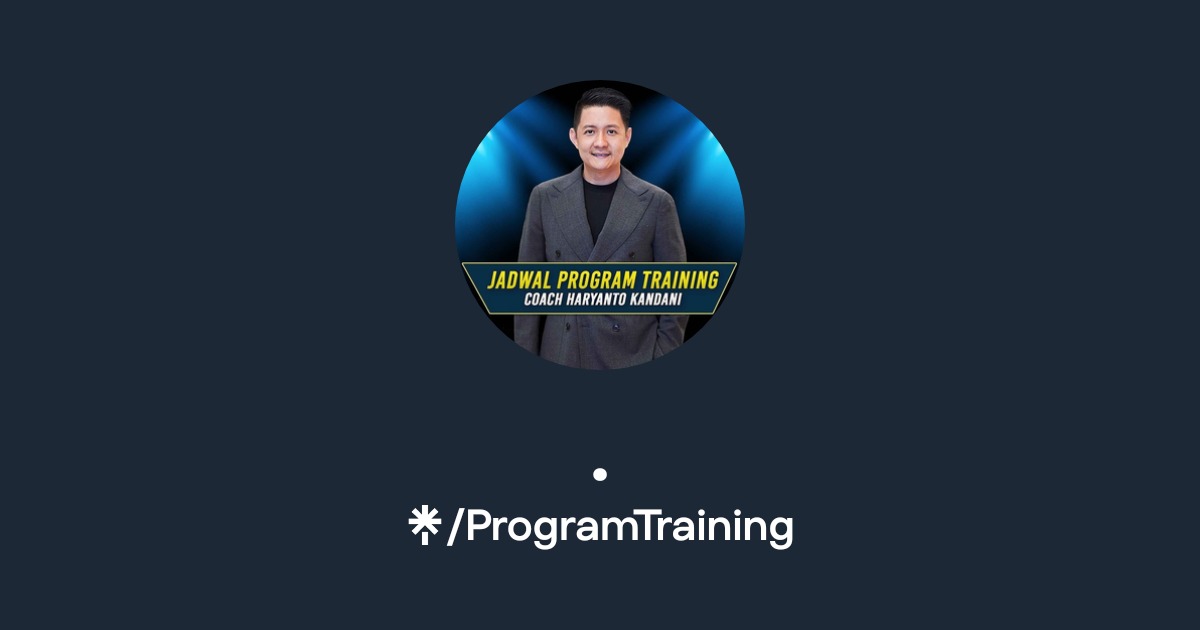 @ProgramTraining | Linktree