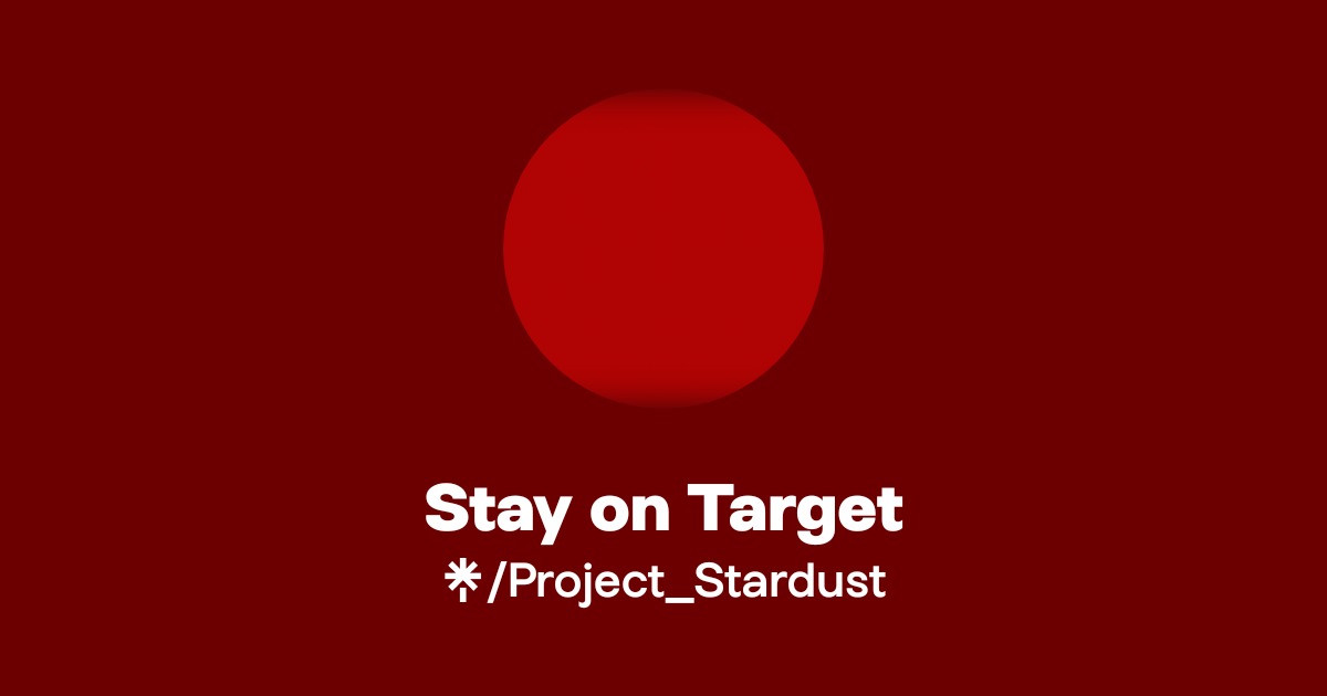 Stay on Target | Linktree