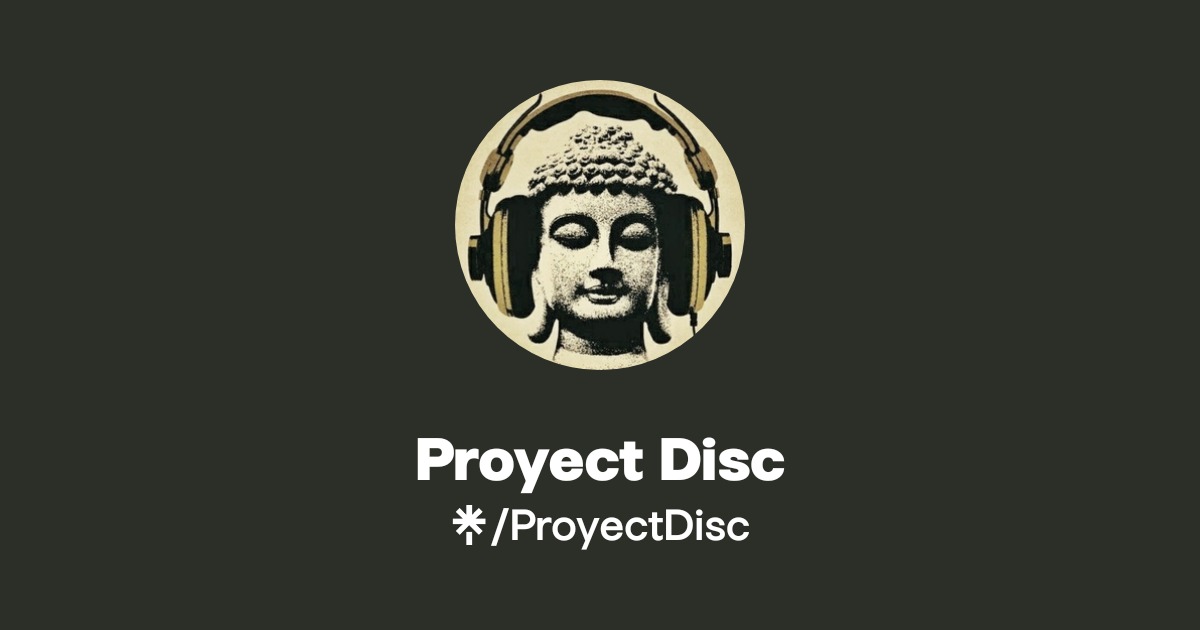 Project Disk Proyect Disc - Listen on Spotify - Linktree