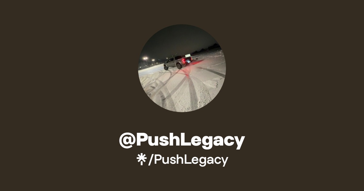 PushLegacy | Instagram | Linktree
