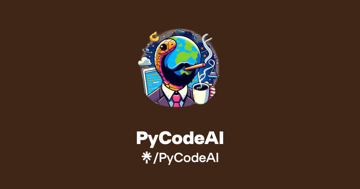 PyCodeAI | Instagram, TikTok | Linktree