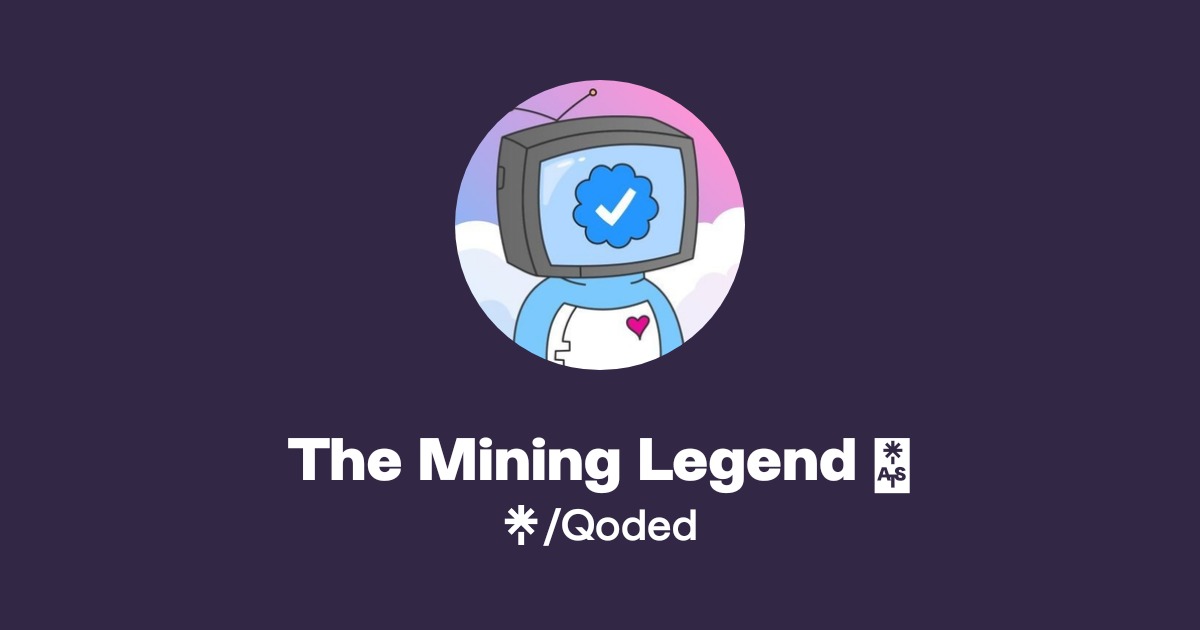 The Mining Legend ⛏️ | Twitter | Linktree