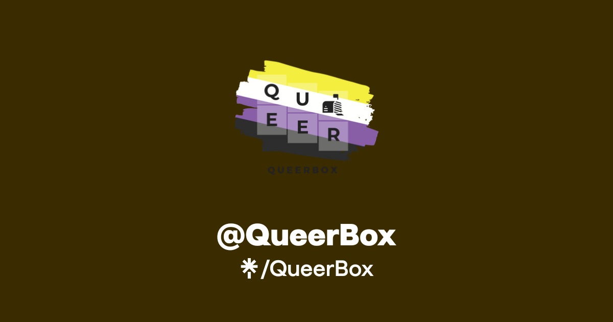 @QueerBox | Linktree