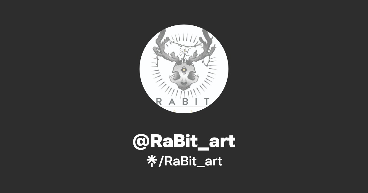 RaBit_art | Instagram, Facebook | Linktree