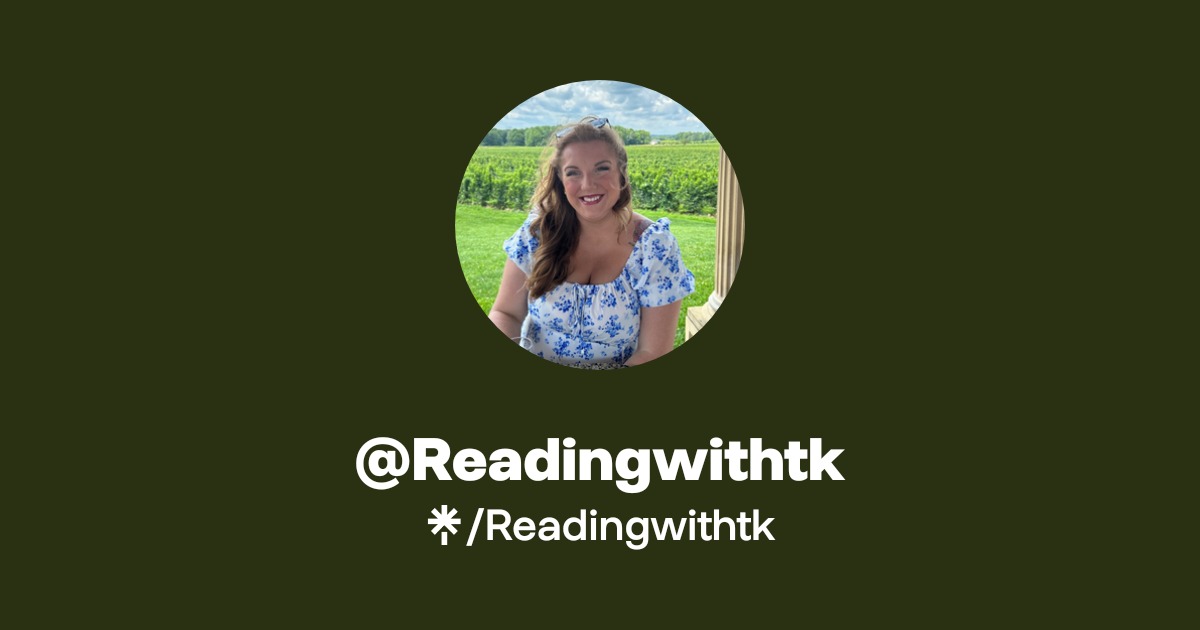 Readingwithtk | Instagram | Linktree