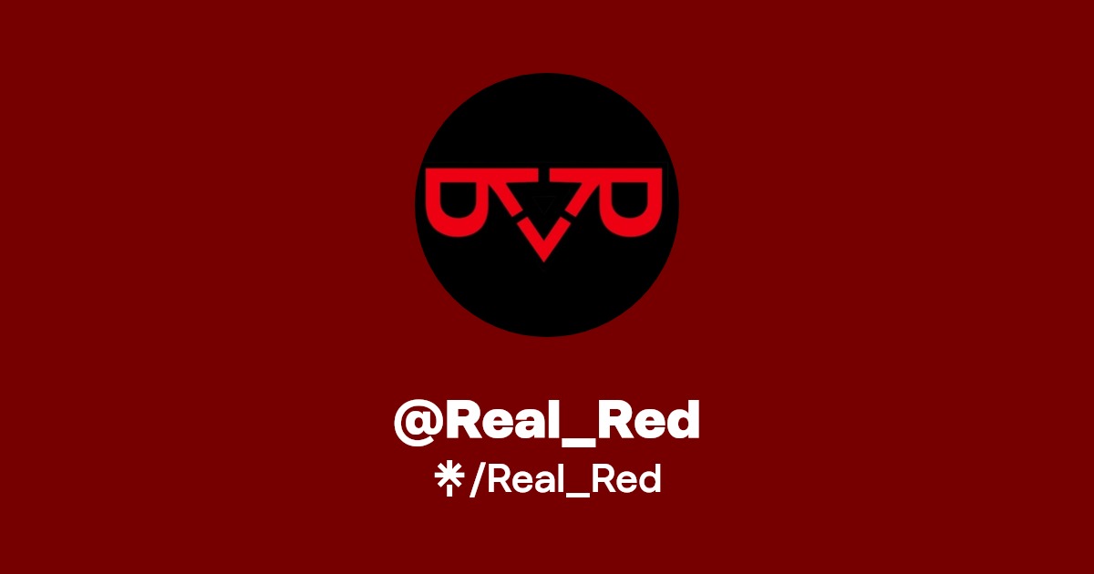 Real_Red | Instagram | Linktree