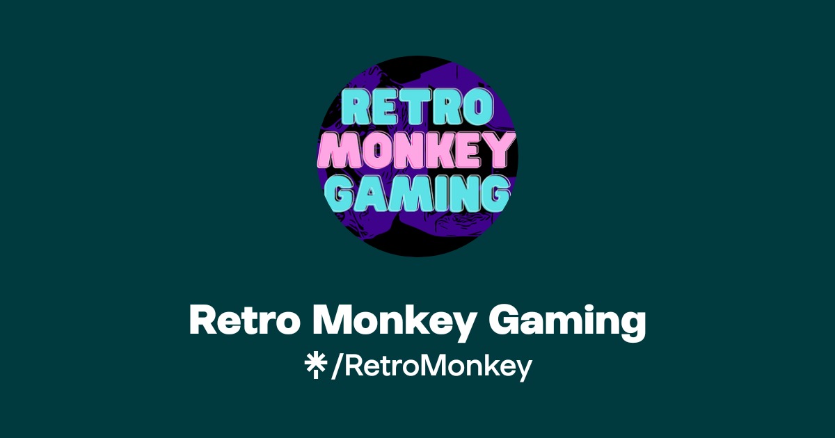 Retro Monkey Gaming | Linktree