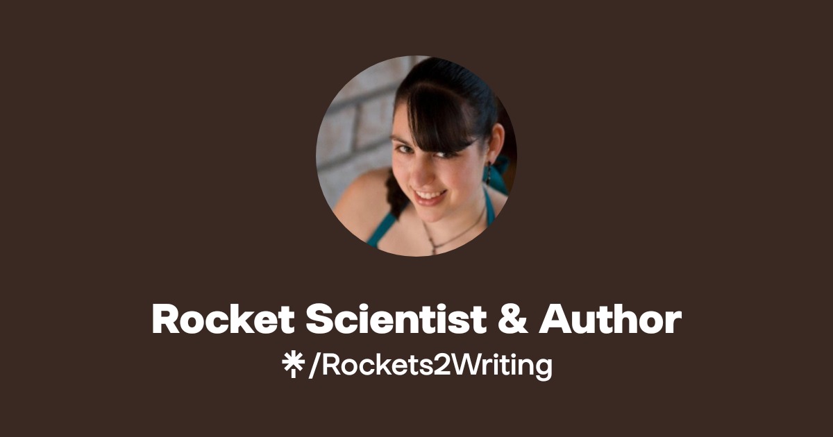 Rocket Scientist & Author | Twitter, Instagram | Linktree