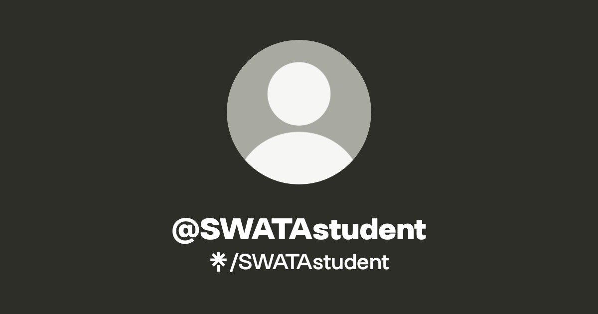 Swata @SWATAstudent | Linktree