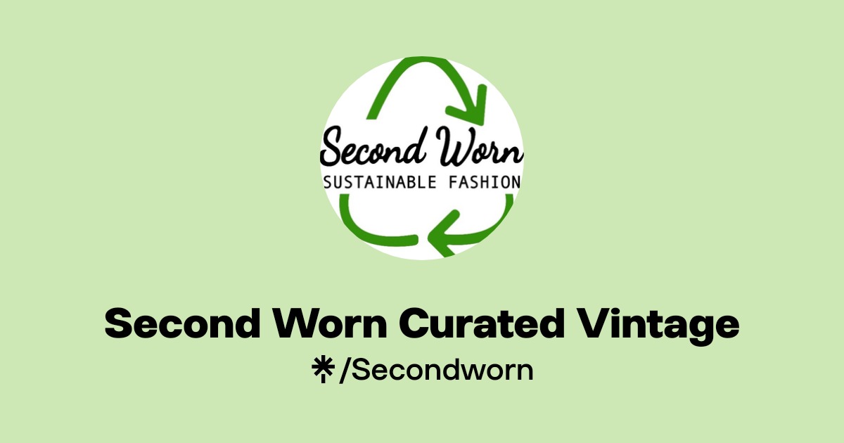 Second Worn Curated Vintage Official: Instagram, Facebook | Linktree