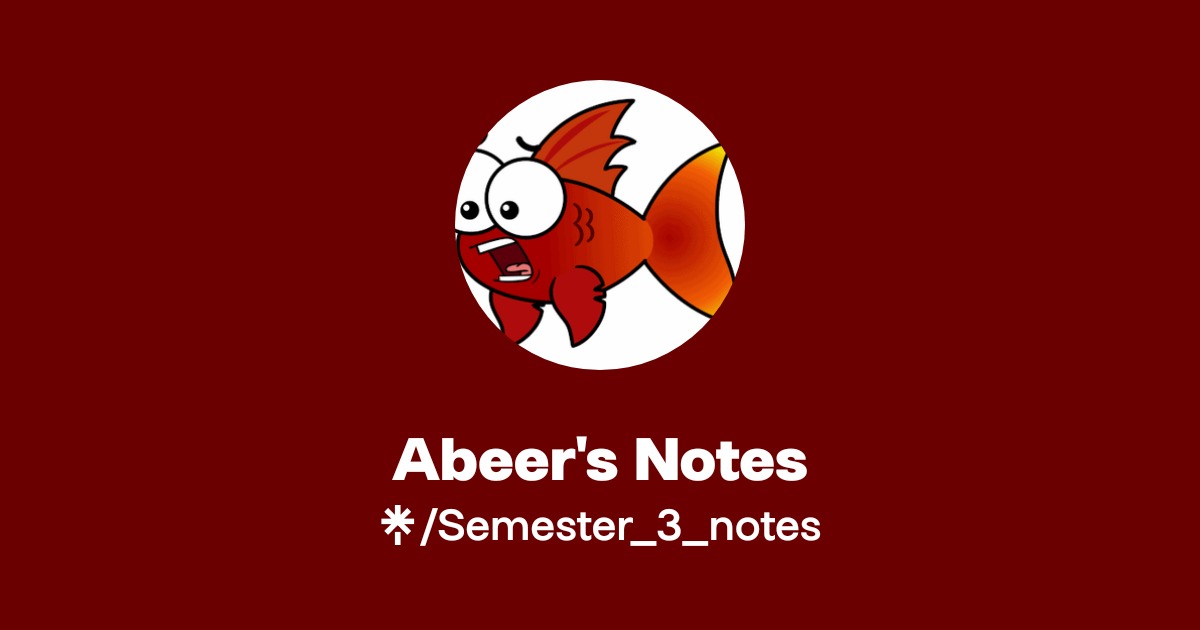 Abeer's Notes | Linktree