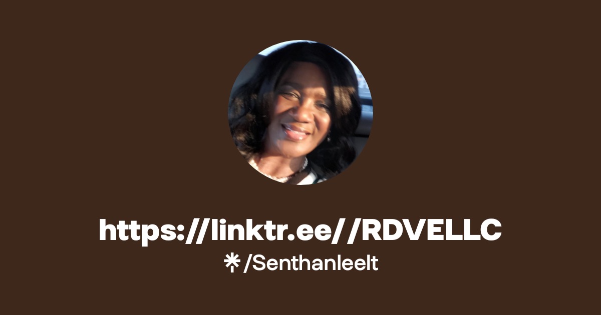 https://linktr.ee//RDVELLC | Instagram, Facebook, TikTok | Linktree