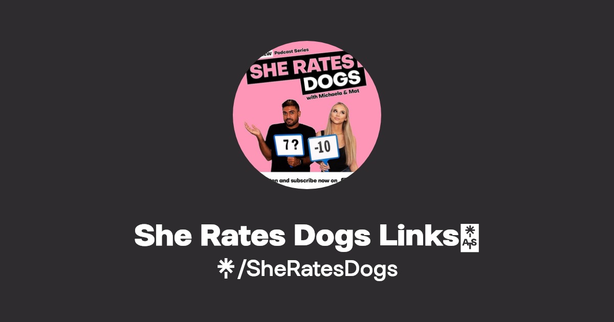 She Rates Dogs Links⭐️ | TikTok | Linktree