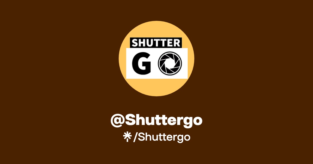 Shuttergo | Facebook | Linktree