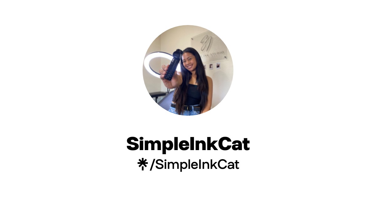 SimpleInkCat | Instagram | Linktree