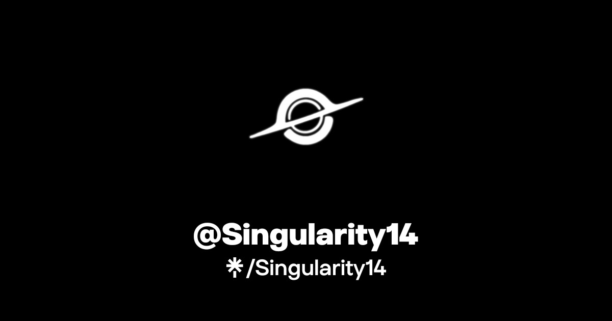 Singularity14 | Instagram | Linktree