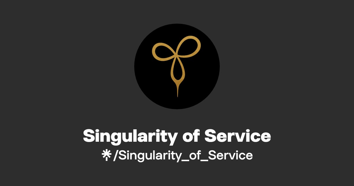 Singularity of Service | Linktree