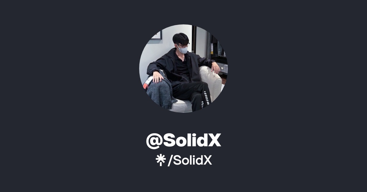 SolidX | Instagram, Facebook | Linktree