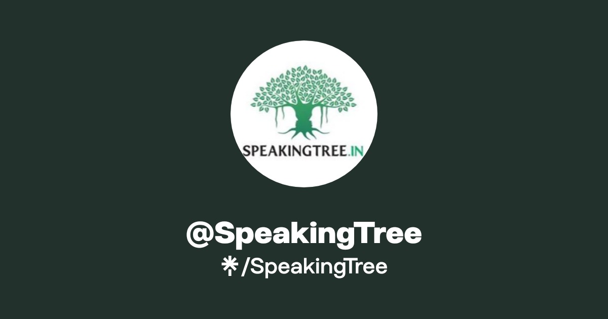 SpeakingTree Official: Facebook, Twitter | Linktree