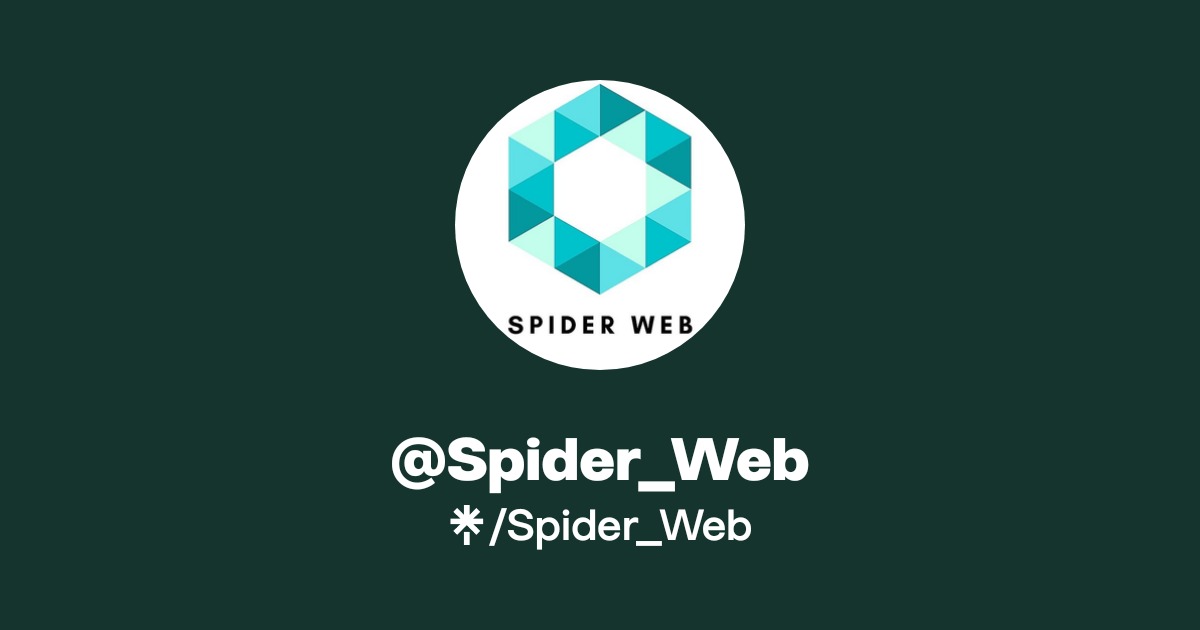 Spider_Web | Twitter, Instagram, Facebook | Linktree