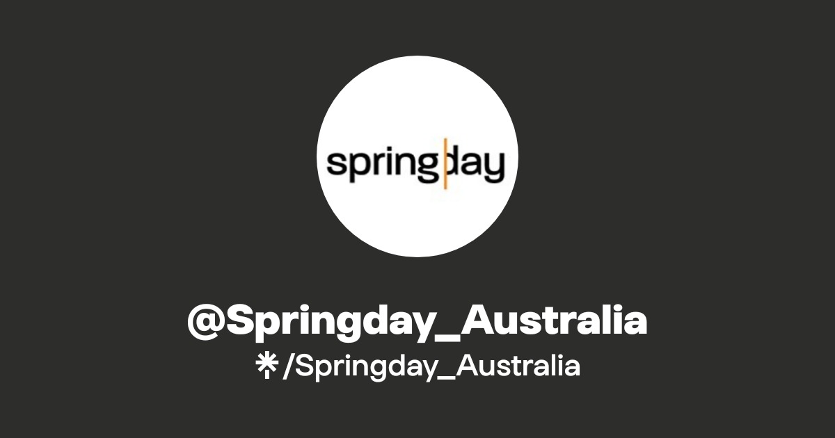 @Springday_Australia | Linktree