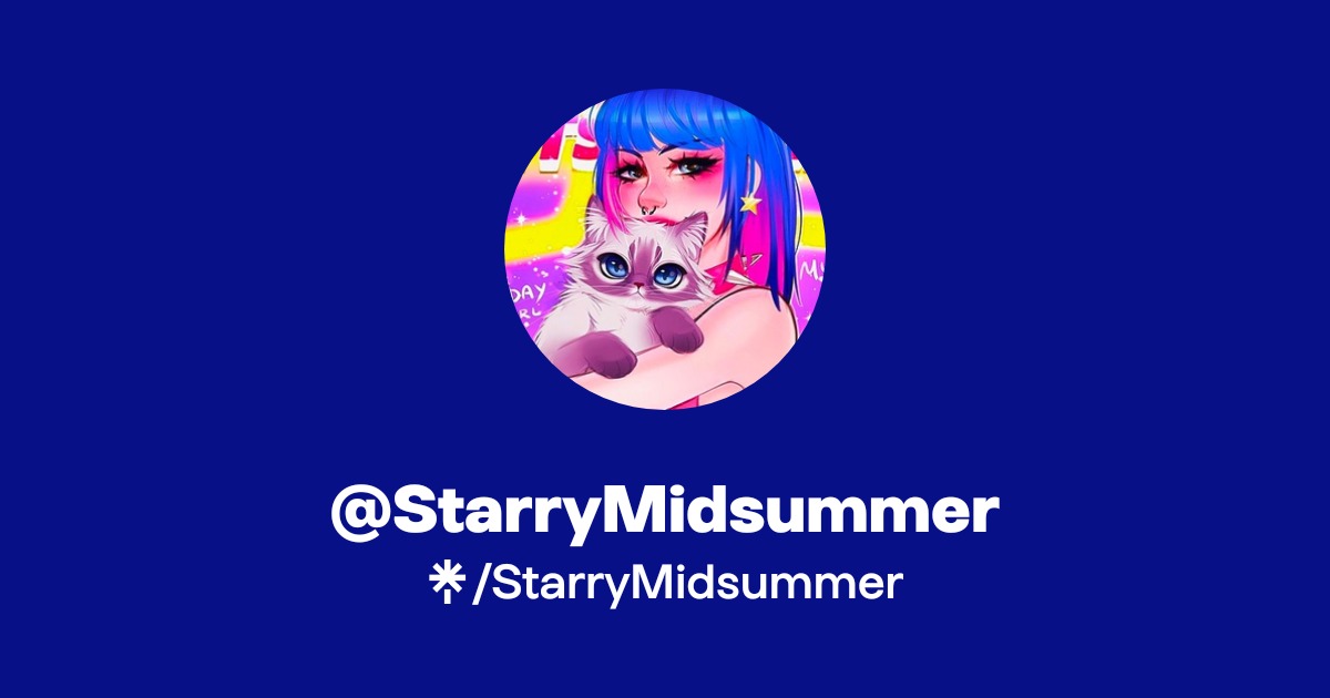 Starry Midsummer StarryMidsummer OnlyFans Official - Exclusive Content & Account | Linktree