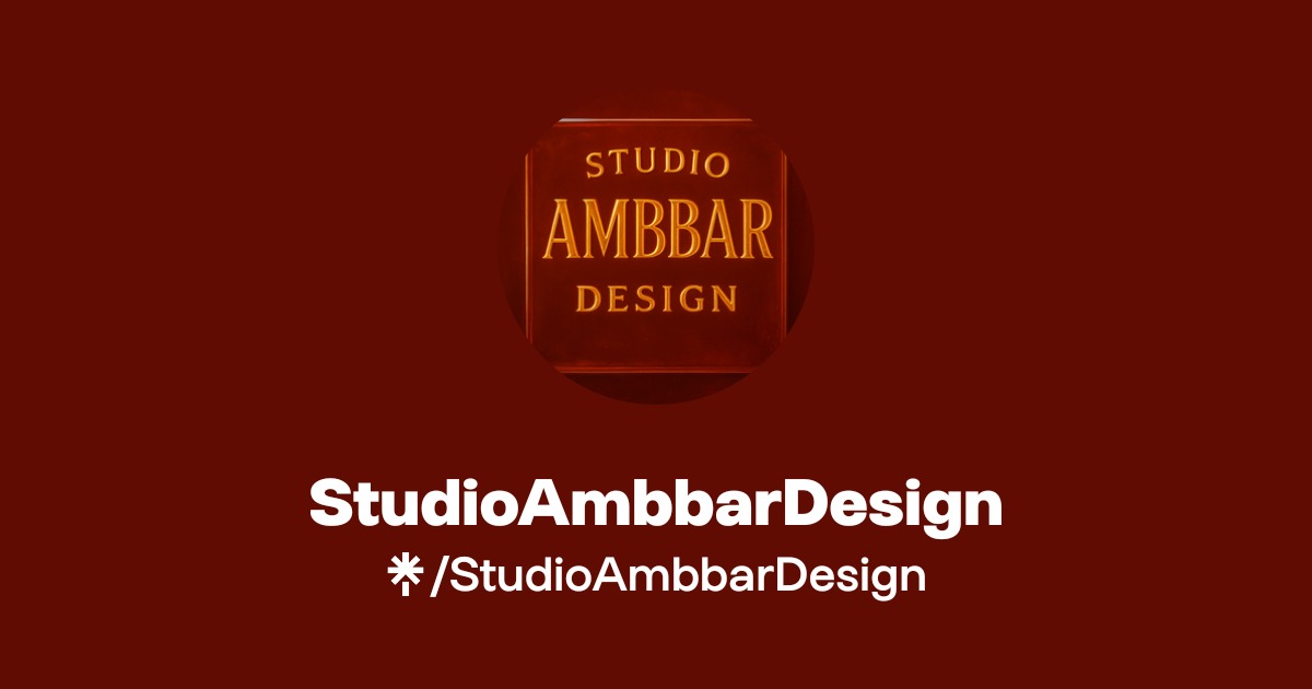 StudioAmbbarDesign | Instagram | Linktree
