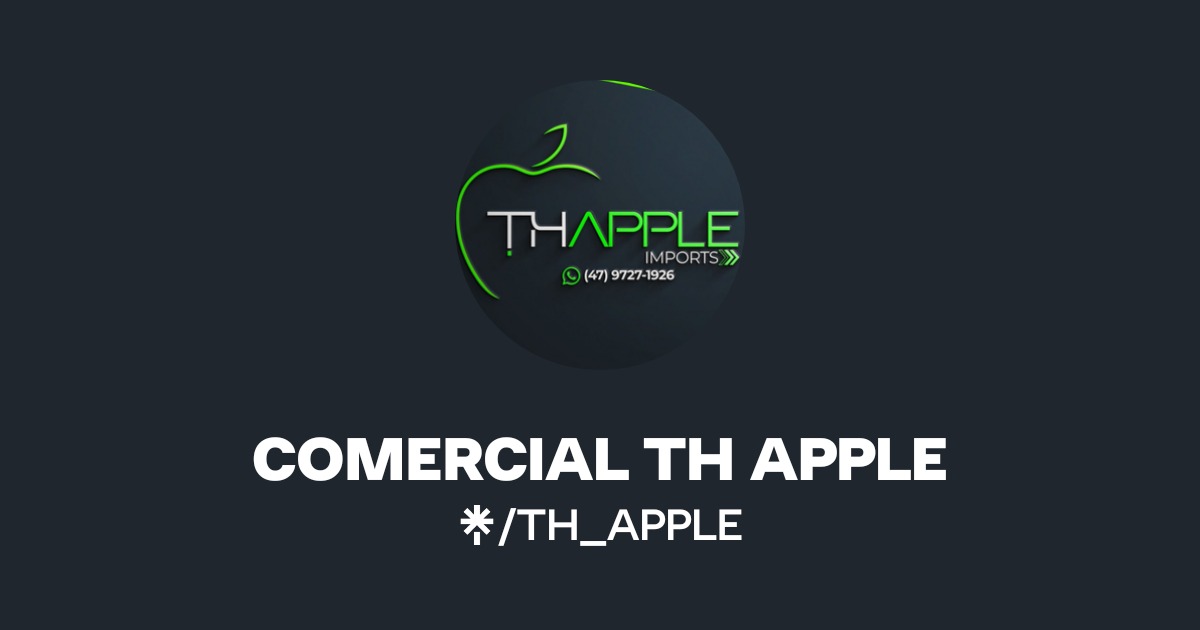 COMERCIAL TH APPLE | Instagram | Linktree
