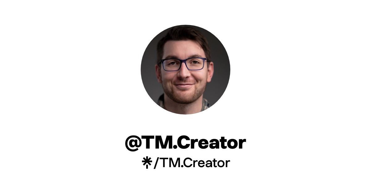 TM.Creator | Instagram | Linktree