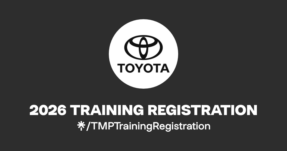 2026 TRAINING REGISTRATION | Linktree