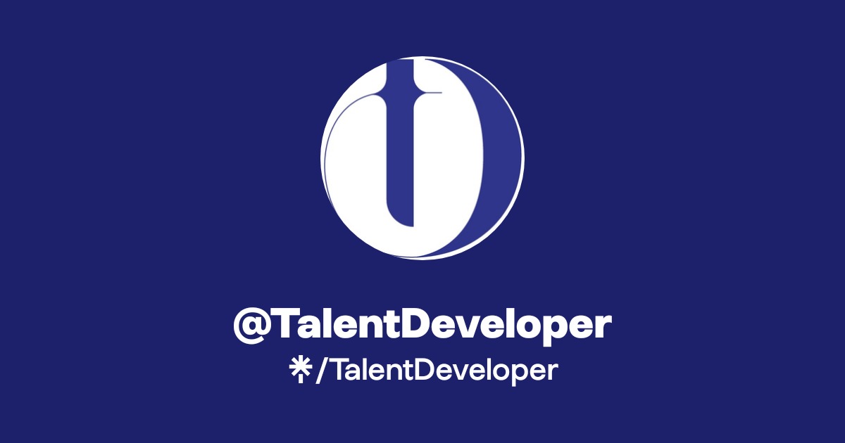TalentDeveloper | Instagram, Facebook, TikTok | Linktree