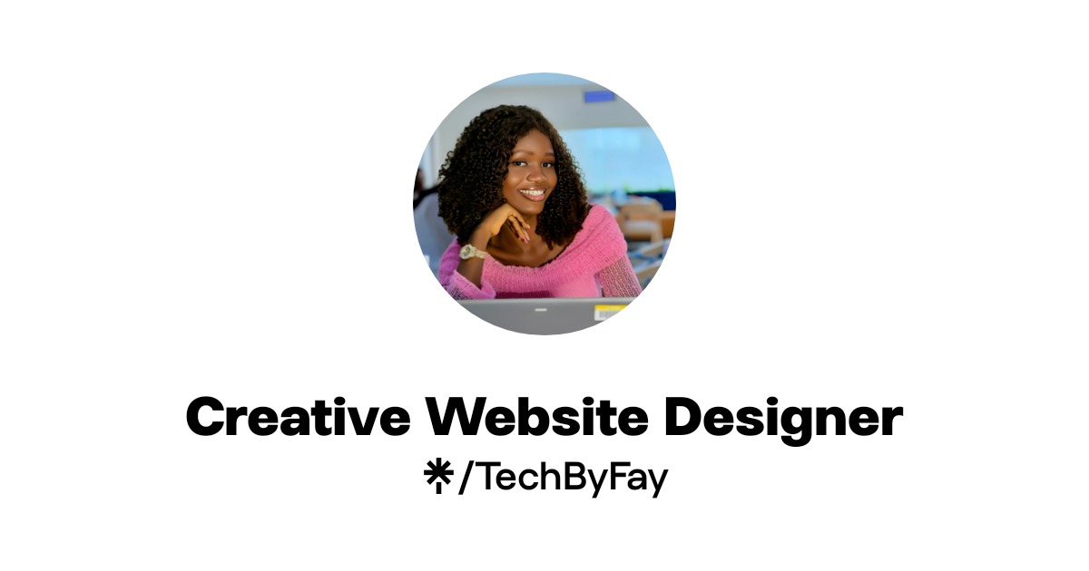 Creative Website Designer | Instagram, Facebook, TikTok | Linktree