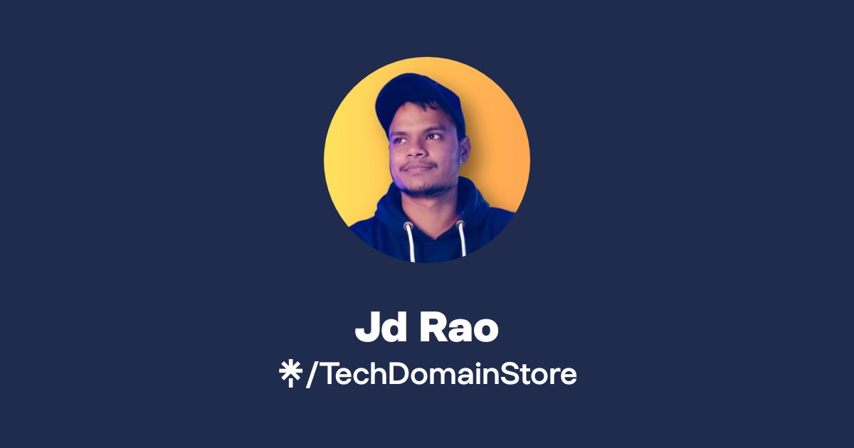 J D Rao Jd Rao | Linktree