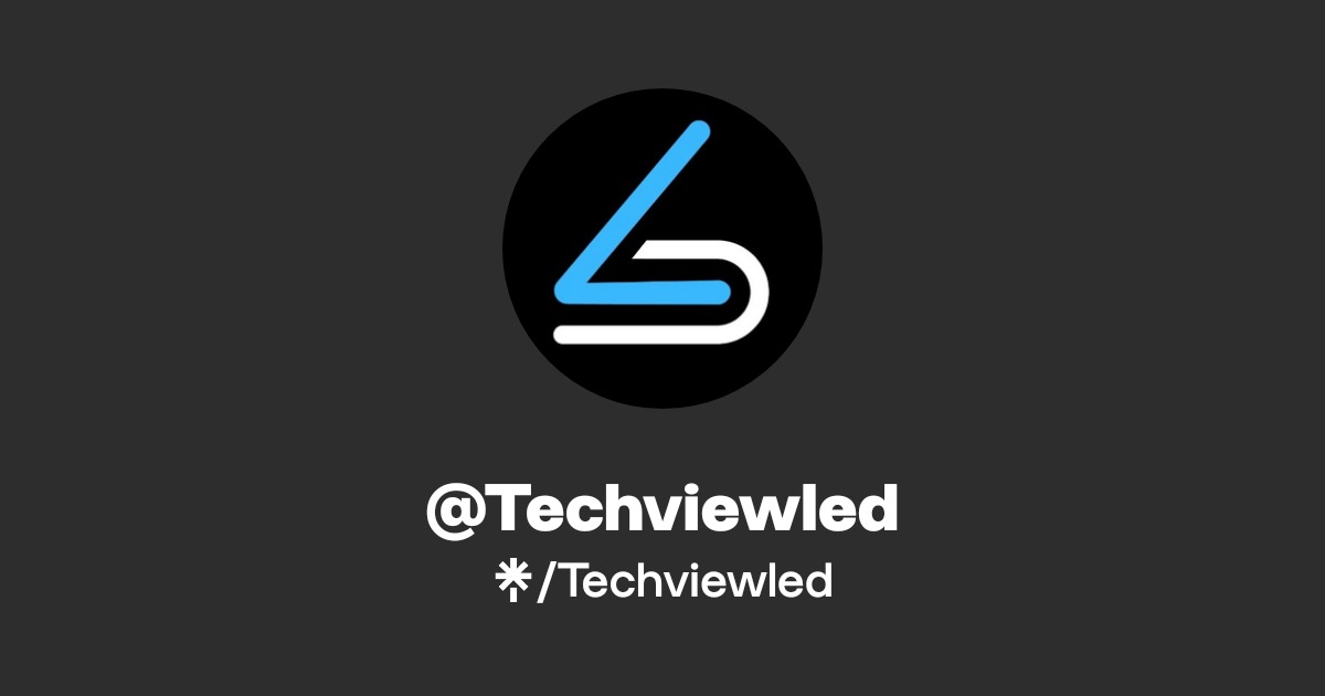 Techviewled | Instagram | Linktree