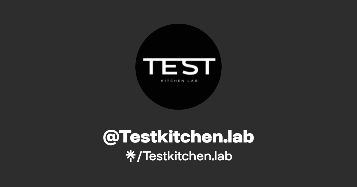 Test Kitchen Lab
