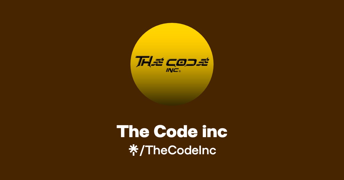 The Code inc | Instagram | Linktree