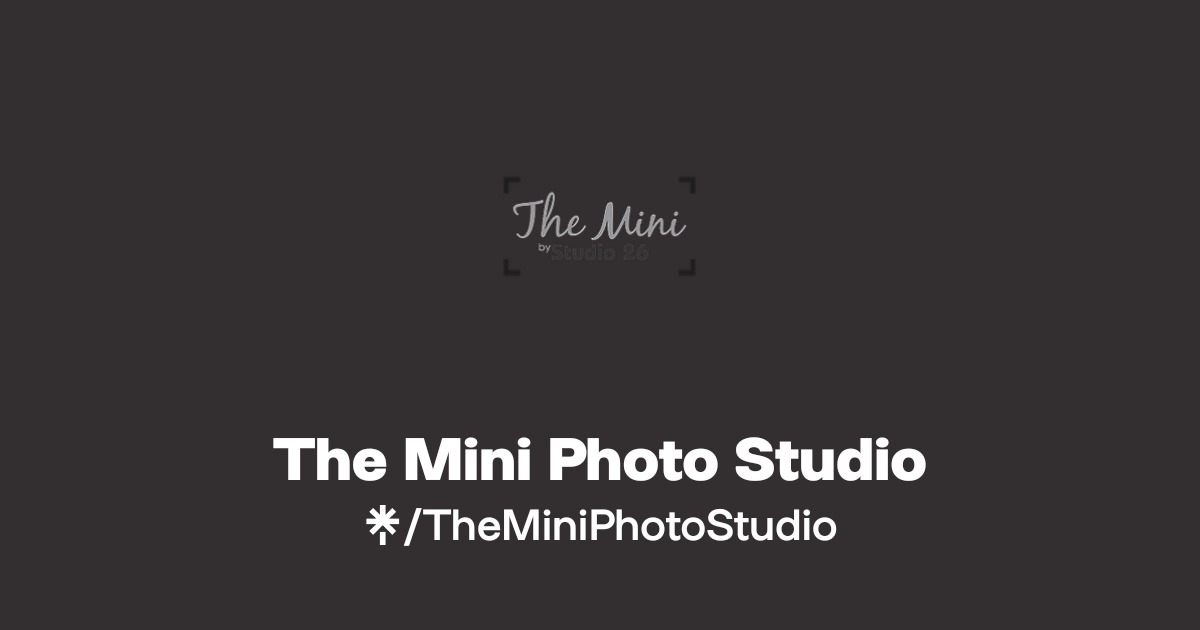 The Mini Photo Studio | Linktree