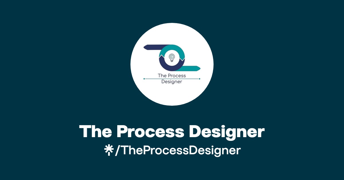 The Process Designer Official: Instagram, Facebook | Linktree